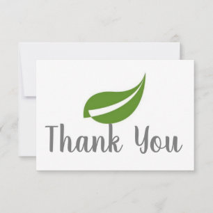 De Correspondance Carte feuille Merci