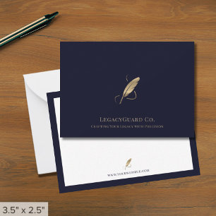 De Correspondance Carte Gold Quill Estate