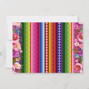 De Correspondance Carte mexicaine Miss Quinceañera Rose & or