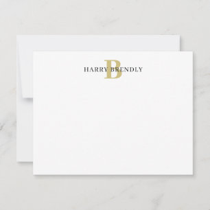 De Correspondance Carte Monogram Elegant Minimal Stylish