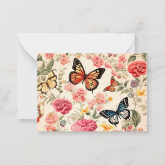 De Correspondance Carte papillon