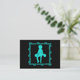 De Correspondance Carte pour notes n° 3 (Aqua)