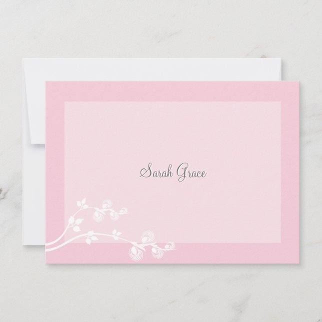 De Correspondance Carte pour notes personnalisé Devout (Devant)