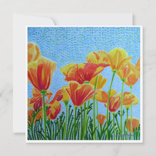 De Correspondance CARTE POUR NOTES plat CA Poppy