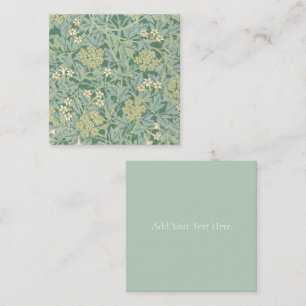 De Correspondance Carte pour notes PLAT : WILLIAM MORRIS ; JASMINE