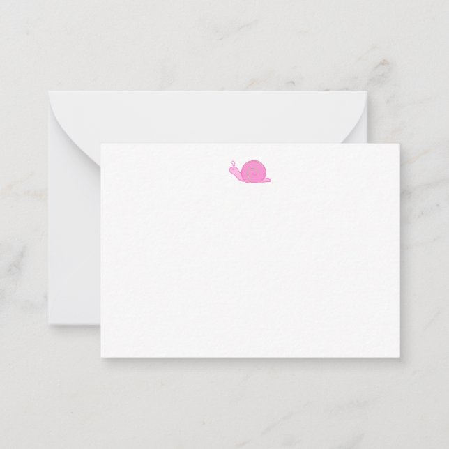 De Correspondance Carte Snail | Papeterie personnelle (Devant)