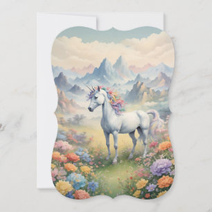 De Correspondance Carte Unicorn Note