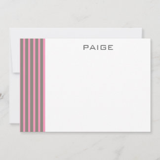 De Correspondance Paige - Carte personnalisée à billets plats