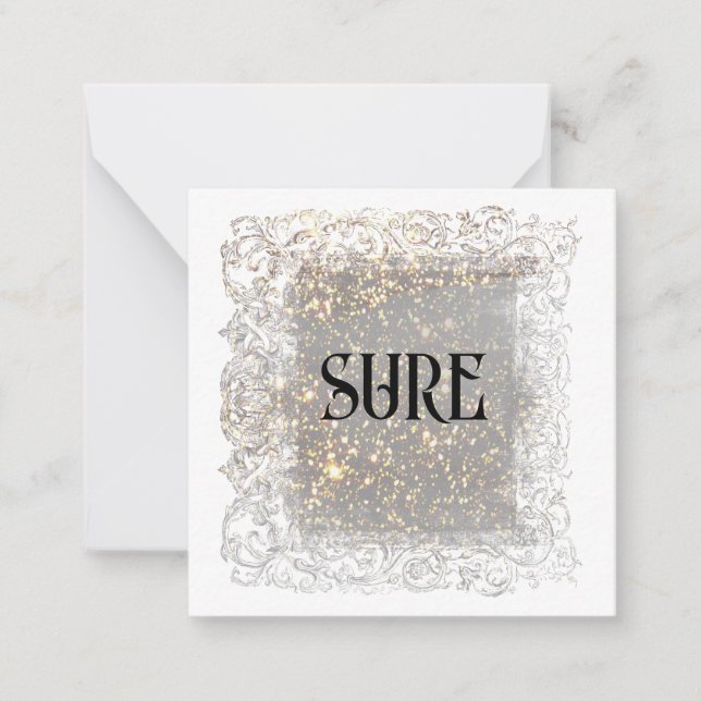De Correspondance *~* Relation SURE AP63 Carte à note plate AP63 (Devant)