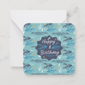 De Correspondance Une carte d'anniversaire pour un Poisson