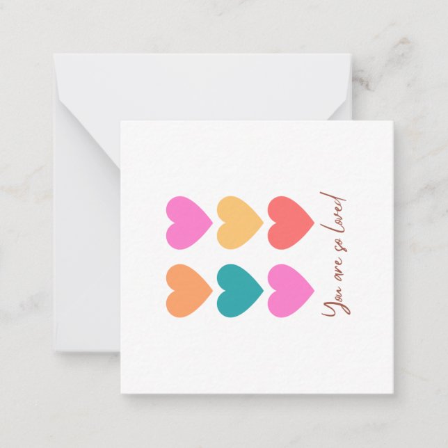 De Correspondance Vous êtes aimé - Carte Saint Valentin (Devant)