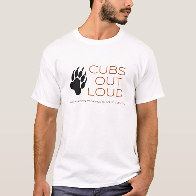 De CUB T-shirt bruyant du logo V2 (Devant)