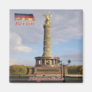 DE - Deutschland - Berlin - Berliner Siegessäule Magnet