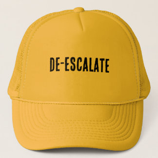 "DE-ESCALATE" | Einwort | Truckerkappe