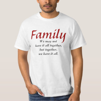 De famille T-shirt ensemble