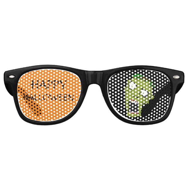 De Fête Retro Lunettes Halloween (Devant)