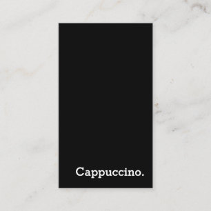 De Fidélité Carte poinçonnée Cappuccino Loyauté foncée ver
