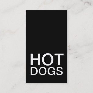 De Fidélité carte punch hot dogs