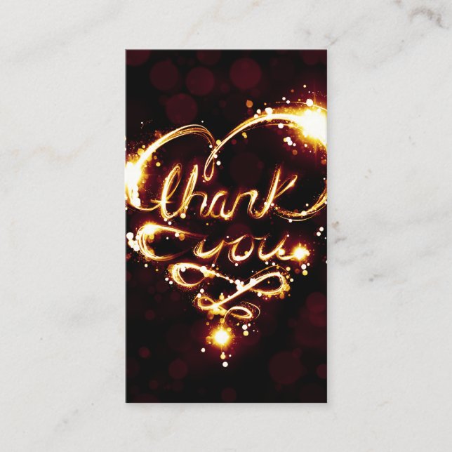 De Fidélité merci carte perforée légère (Devant)