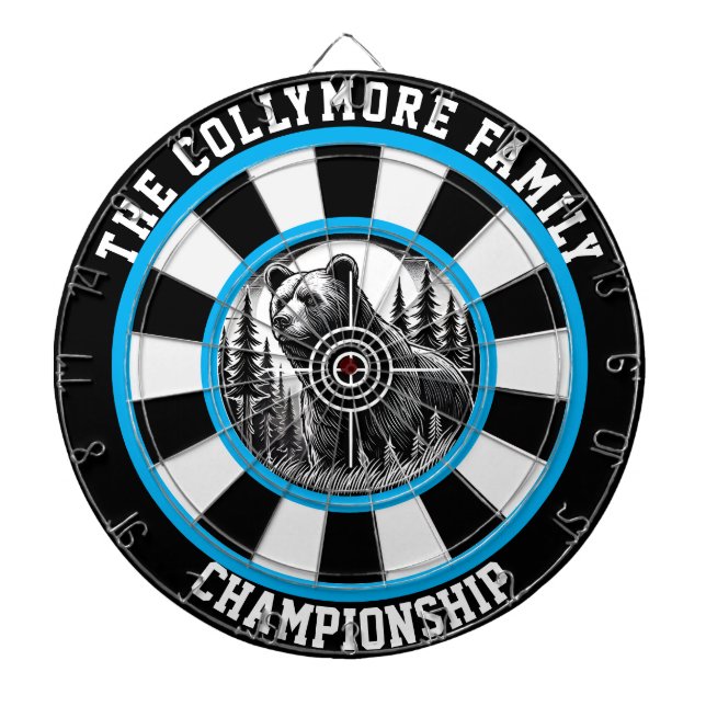 De Fléchettes Grizzly circulaire avec superposition cible (Devant)