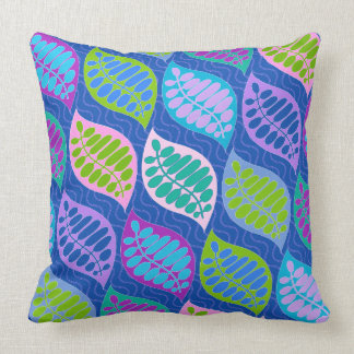 De flotteur bleu moderne de coussin loin