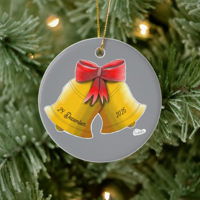 DE/GB Keramik Ornament/Ceramic ornament (Baum)