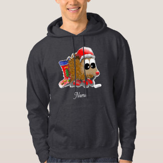 DE/GB Weihnachtshoodie Igel/Christmas hoodie hedg.