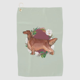 De Golf Serviette Ringside Setter Irlandais