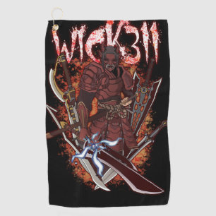 De Golf Serviette Samurai Wick311