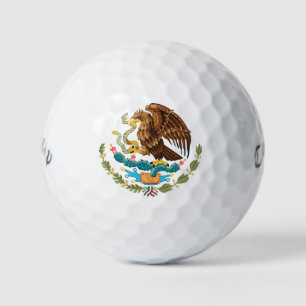 De Golf Tenochtitlan Manteau mexicain d'armoiries balles d
