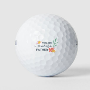 De Golf Vous Êtes Une Merveilleuse Fête des pères   Balles