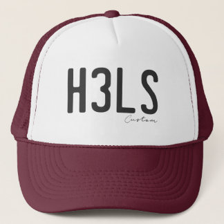 De H3LS casquette de camionneur OUAIS