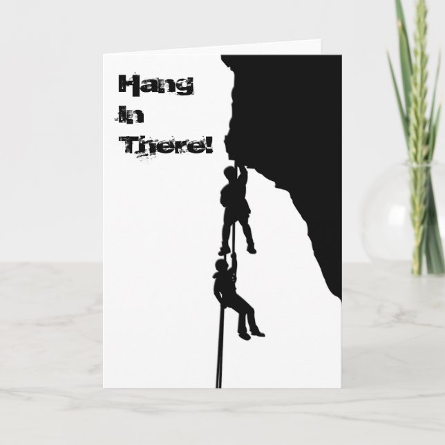 De Hangin carte de voeux (Devant)