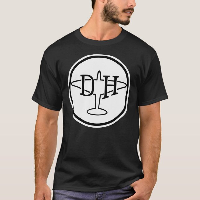 de Havilland Aircraft Company Logo Essential T-Shi T-Shirt (Vorderseite)