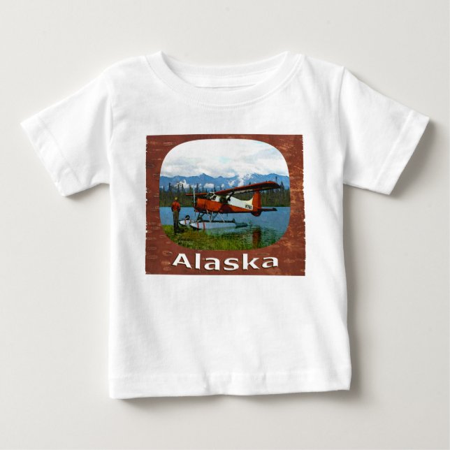 De Havilland Beaver Floatplane Baby T-shirt (Vorderseite)
