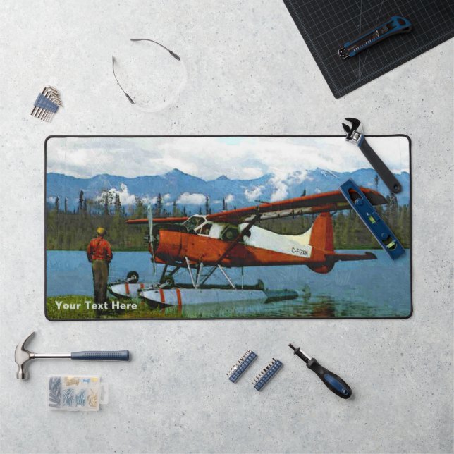 De Havilland Beaver Floatplane - Kanada Schreibtischunterlage (Arbeitsplatz)