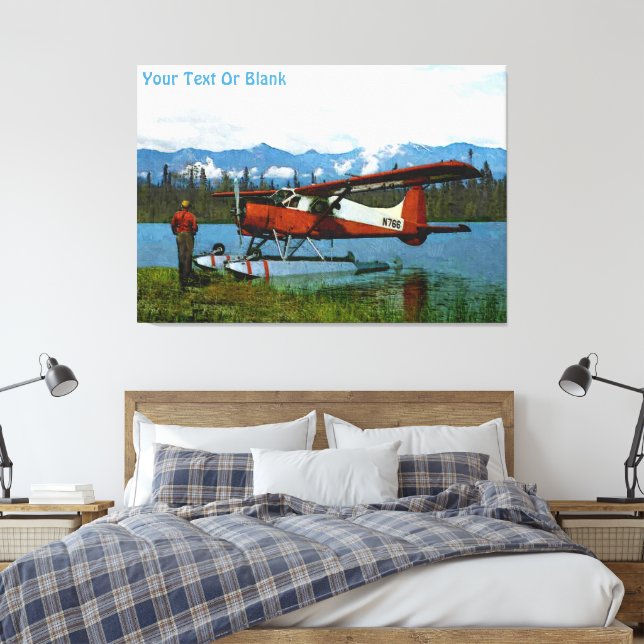 De Havilland Beaver Floatplane Leinwanddruck (Insitu (Schlafzimmer))