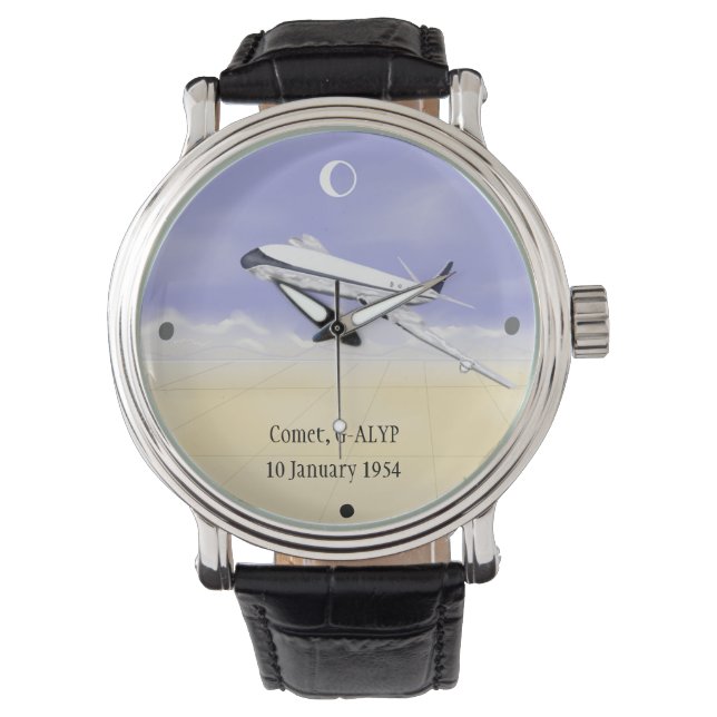 De_Havilland_Comet Armbanduhr (Vorderseite)