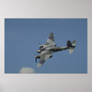 De Havilland-Moskito-T3-Bankwesen, Poster