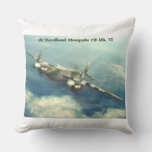 de Havilland Mosquito FB Mk. VI Wurfkissen