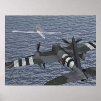 De Havilland Mosquito Print Poster