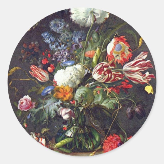 De Heem Blume Stickers (Vorderseite)