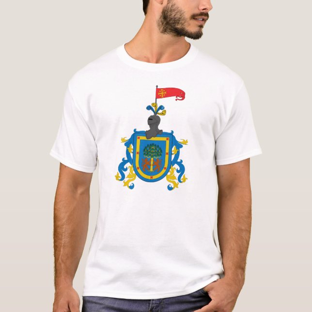 De Jalisco, Mexiko Guadalajaras y Estado T-Shirt (Vorderseite)