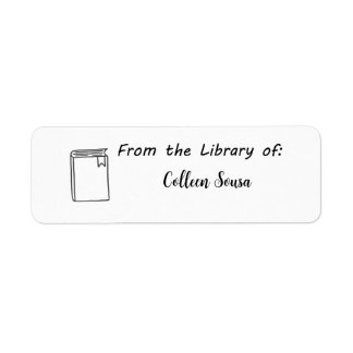 De la bibliothèque de Étiquettes, Stickers de livr