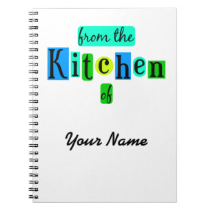 De la cuisine du Carnet rétro personnalisé