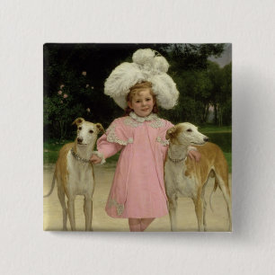 De-La Mrz Alices Antoinette, gealtert fünf Button