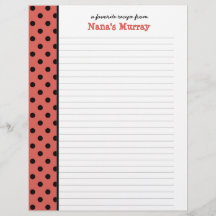 De la page de recette de la cuisine de Nana Polka 