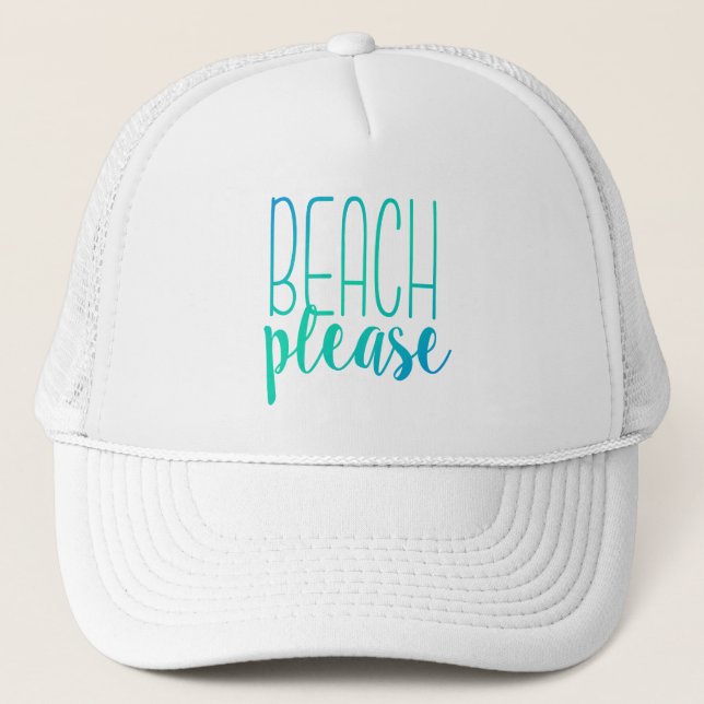 De la plage casquette de camionneur d'Ombre de (Devant)