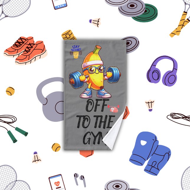 De la salle de fitness, monogrammed | (Créateur téléchargé)