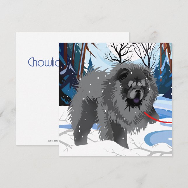 DE L'AUTRE CÔTÉ DE LA RIVIÈRE Cartes de mini-impre (Devant / Derrière)